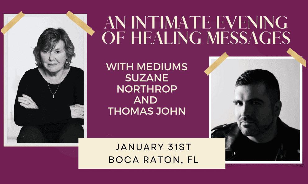 An Intimate Evening of Healing Messages from the Other Side with Thomas ...
